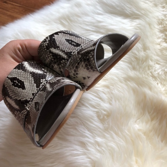 Cole Haan Acoma Wedge II Roccia Snake Print Sandal - Picture 3 of 9